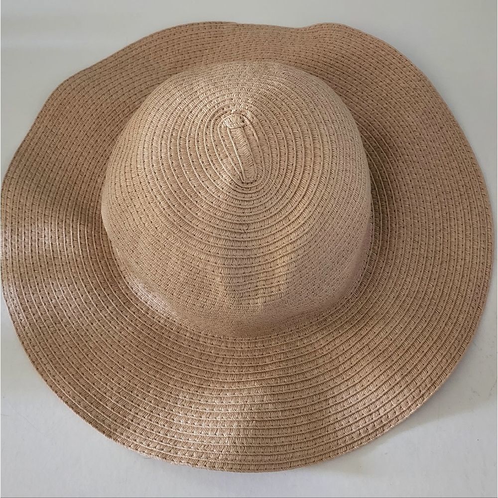 Madewell paper beach ⛱️ vacation hat M-L H6578 - Picture 4 of 7